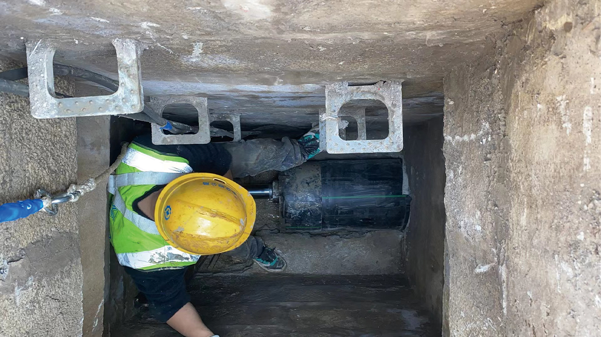 高淳HDPE短管内衬法